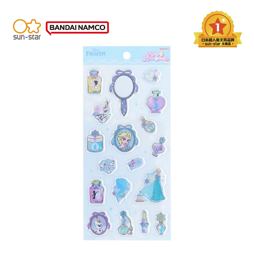 閃亮鏡面造型貼紙-冰雪奇緣