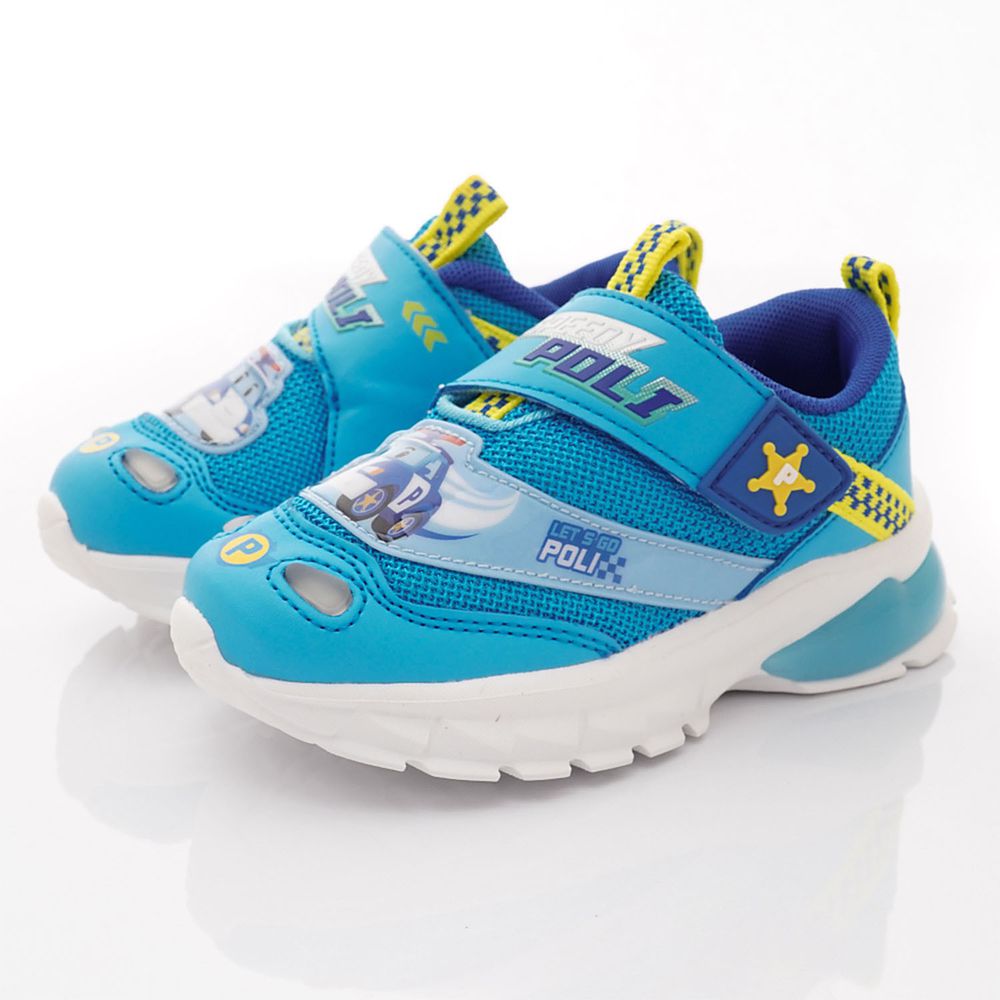 POLI 波力救援小英雄 - 電燈運動款(中小童段)-運動鞋-藍