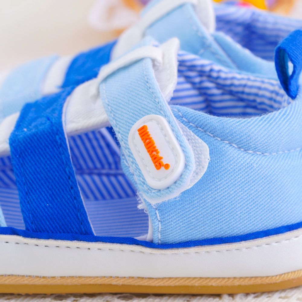 nikokids - 軟Q底學步鞋-藍色(SG565)