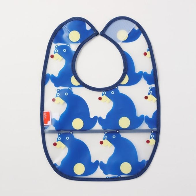 akachan honpo - 用餐圍兜3件組-小熊