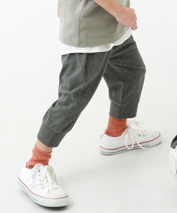 日本 devirock - 熱銷必收 下擺束口七分褲-摩卡