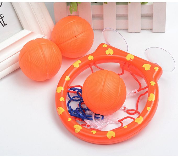 Vanibaby - 浴室投籃遊戲 洗澡玩具(一籃三球)