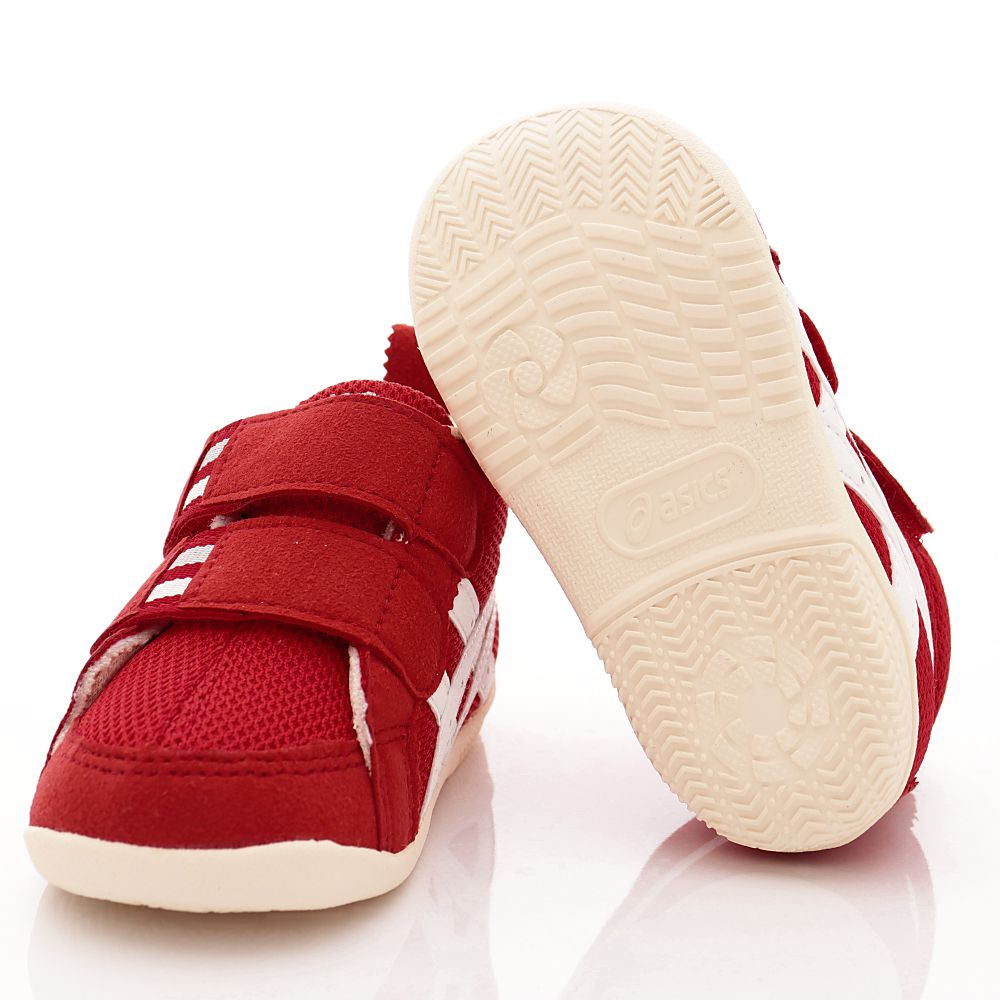 asics 亞瑟士 - SUKUSUKU護踝高支撐學步鞋款(寶寶段)-紅