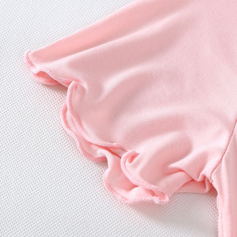 MAMDADKIDS - 短袖連身睡裙/家居服-滿版草莓-粉色