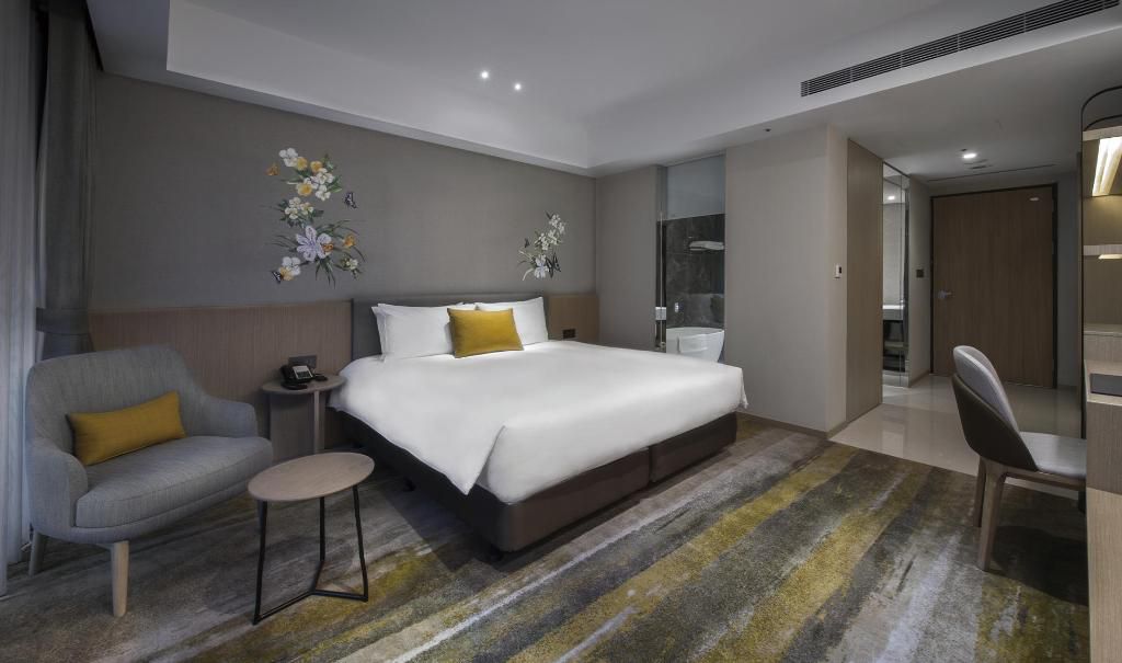 淡水河景第一排【將捷金鬱金香酒店】超值家庭專案