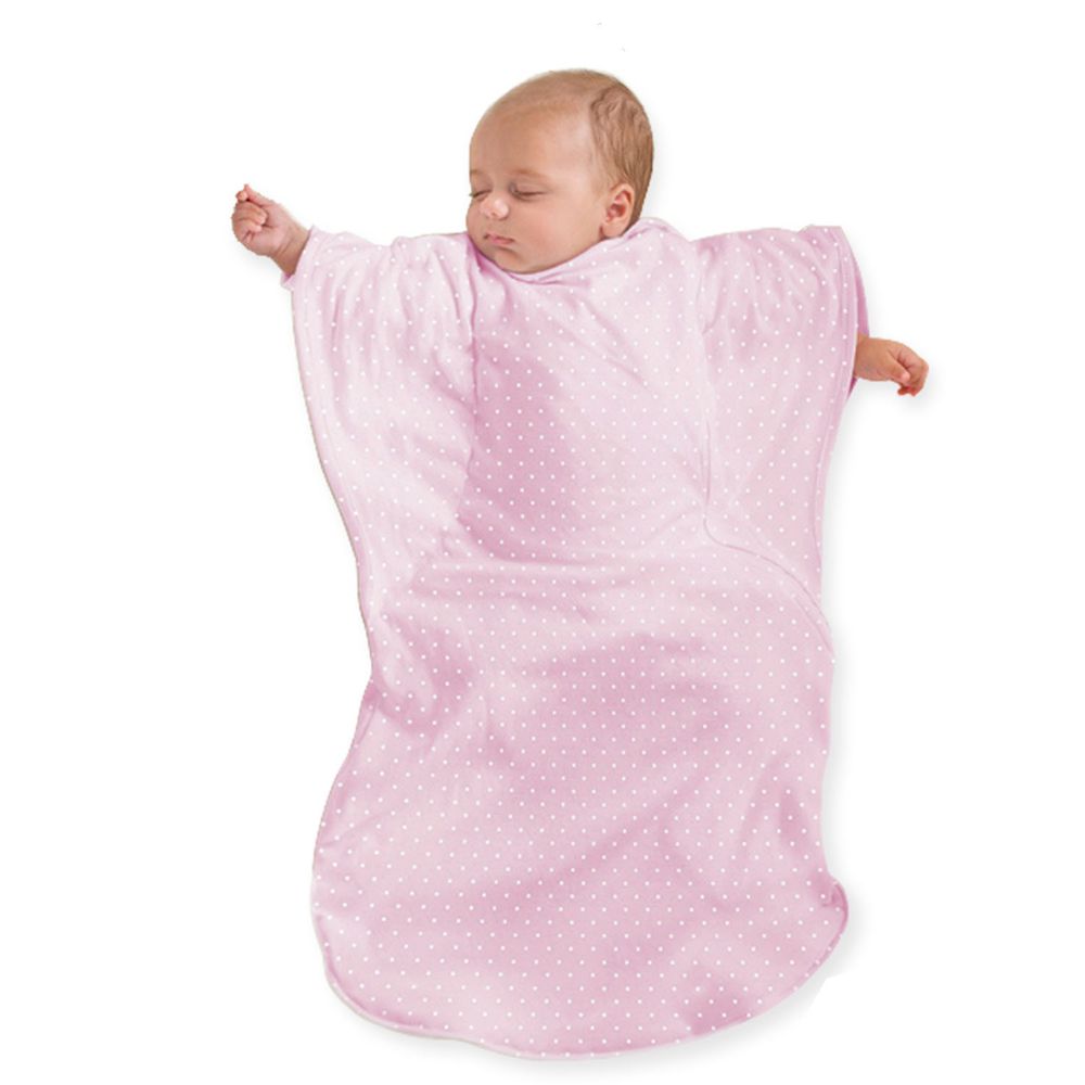 Summer Infant - 蝴蝶背心睡袋-粉紅點點 (加大)-適用年齡：9個月以上嬰幼兒