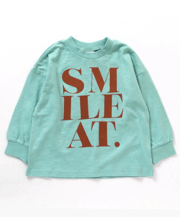 日本 BREEZE - 美式復古風長袖大學T-粉紅