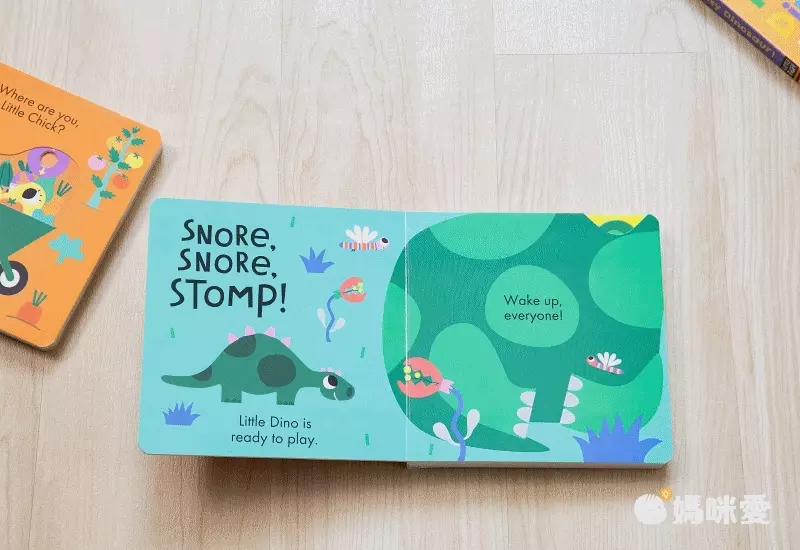 Roar!叫叫大恐龍音效書，聽聲音認識各類型恐龍！