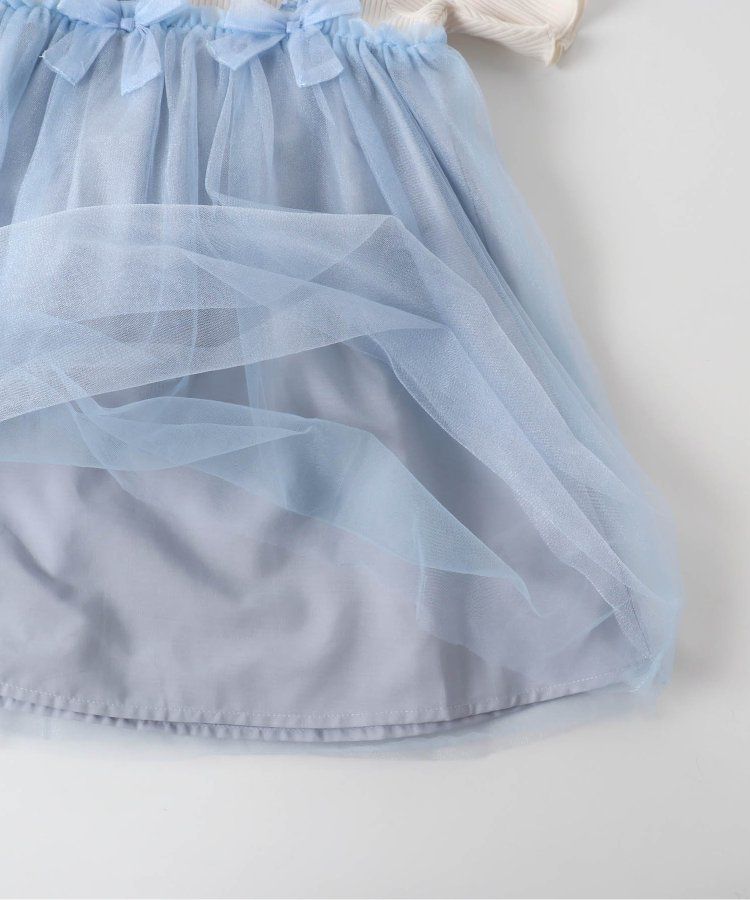 日本 apres les cours - 歐風夢幻澎澎紗裙洋裝-米杏x水藍