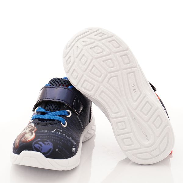 侏羅紀世界 - 侏儸紀卡通童鞋-恐龍運動鞋(中小童段)-藍