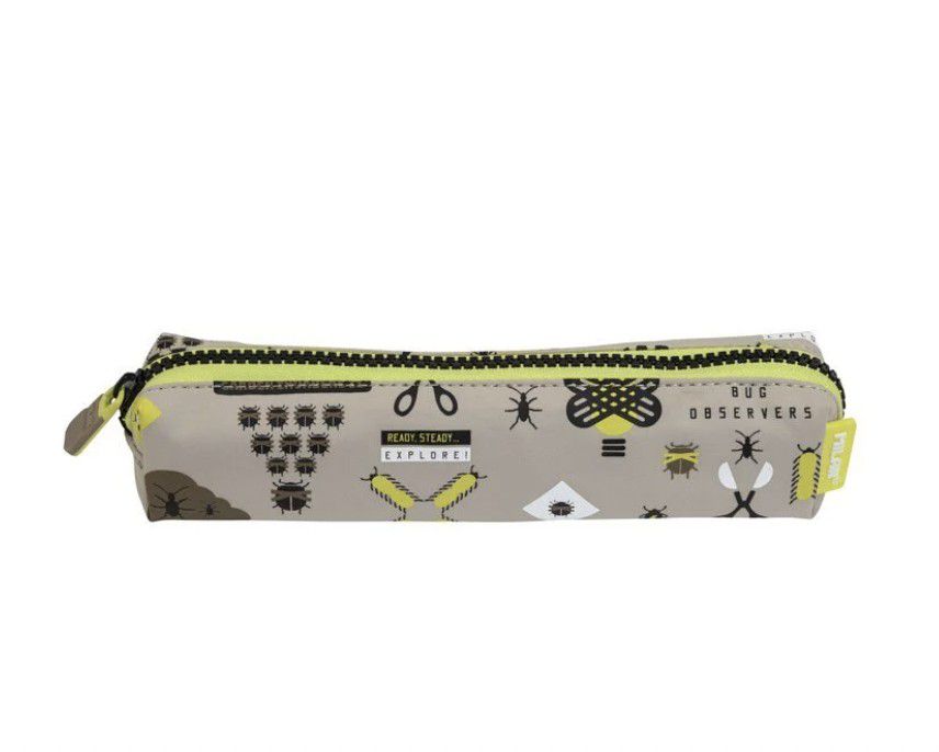 MILAN - 小筆袋-蟲蟲特攻隊-卡其