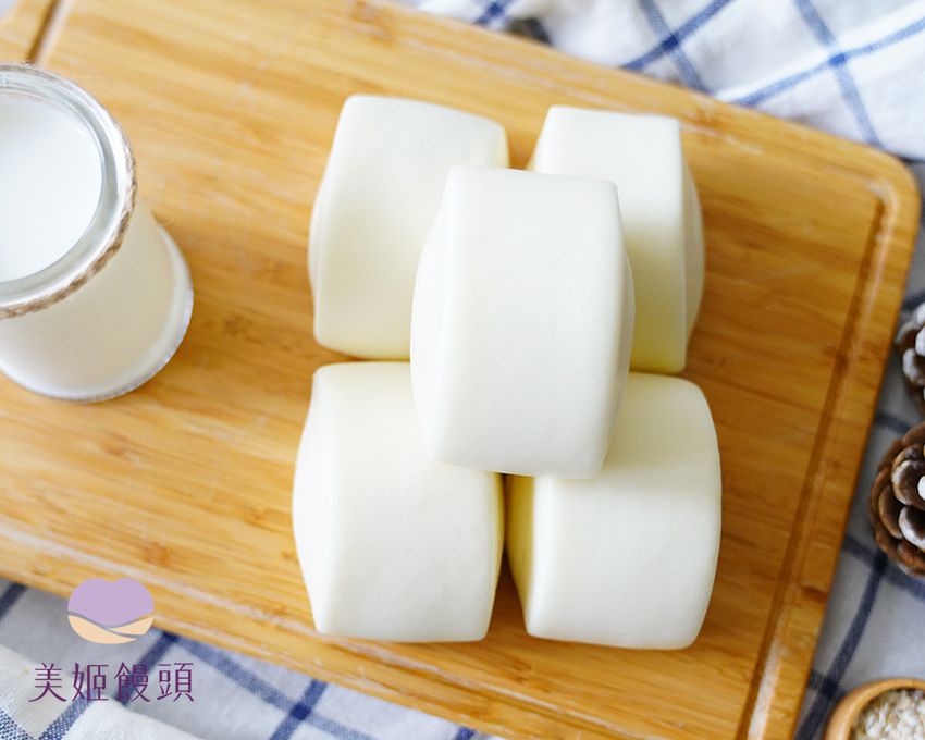 美姬饅頭 - 美姬嚴選百分百鮮乳饅頭 (6入)-50g/顆