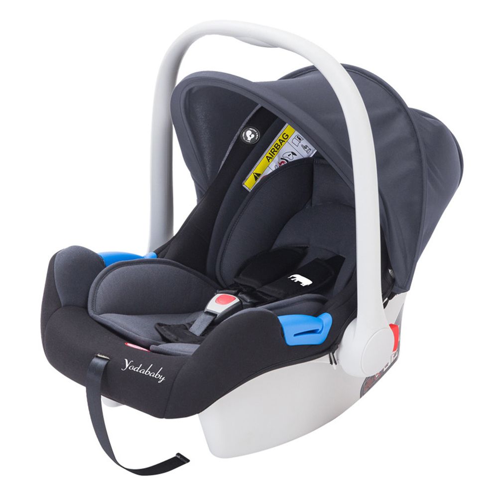 YODA - 嬰兒提籃式汽座/安全座椅-沉穩黑-0-12M(新生兒~13KG)