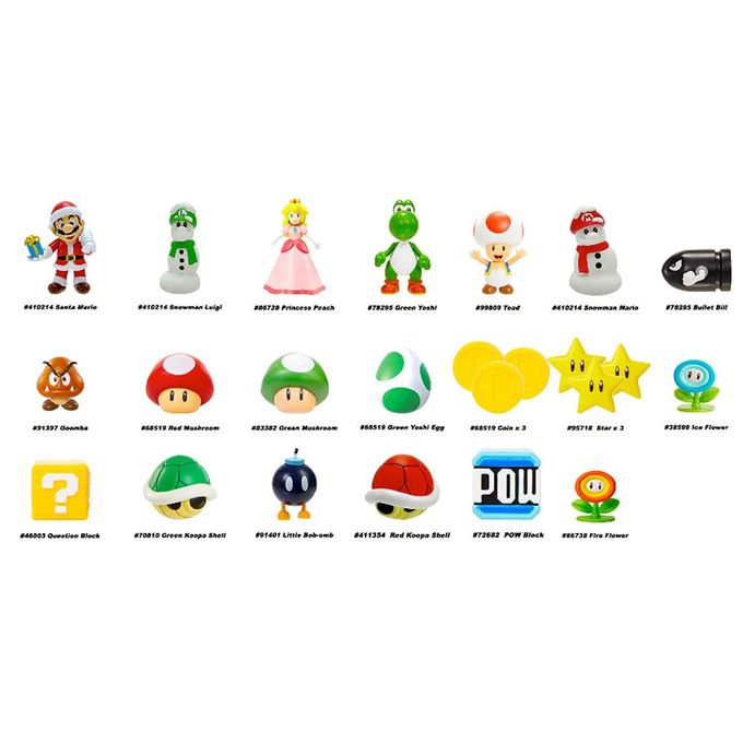 超級瑪利歐 - 瑪利歐倒數日曆抽抽樂 2022