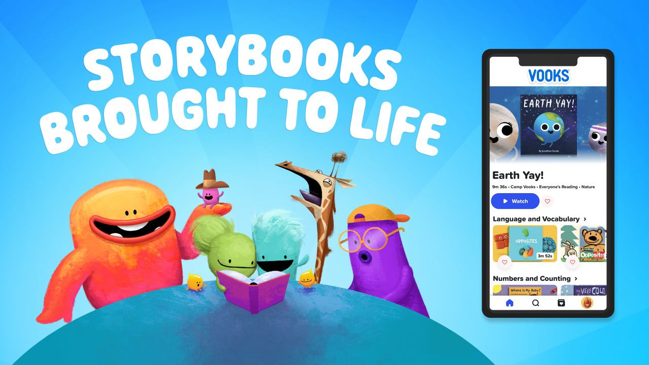 移動式圖書館！VOOKS英語故事有聲APP