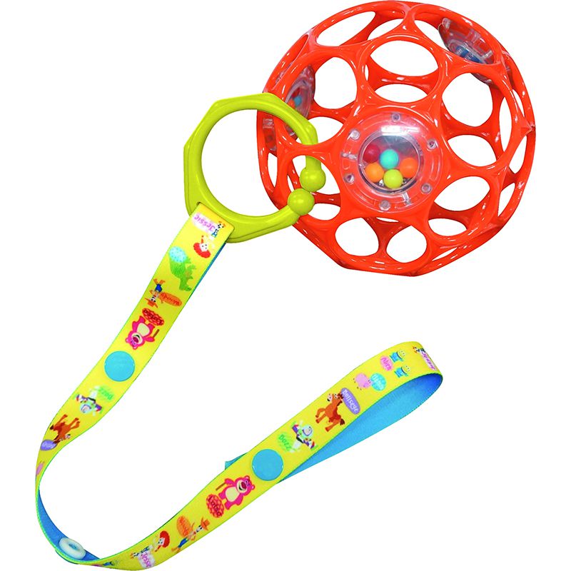 akachan honpo - 玩具防掉繩C型扣環款-迪士尼-藍色 (【繩子】最短時:27cm 最長時:31cm【扣環】4.6×5.3cm)