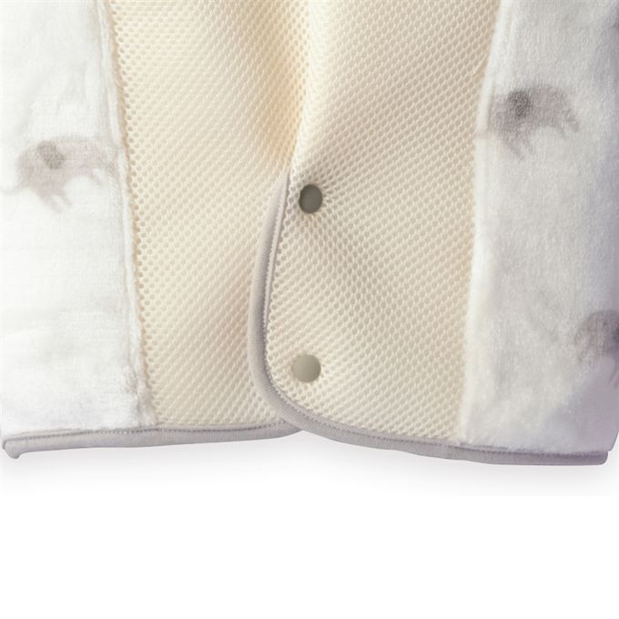 akachan honpo - 保濕滑順2WAY防踢被-米白色