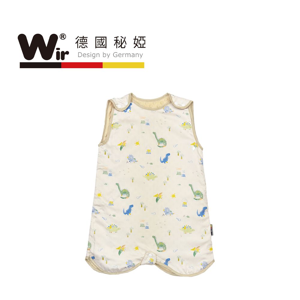 天絲魔豆防踢睡袍-恐龍款