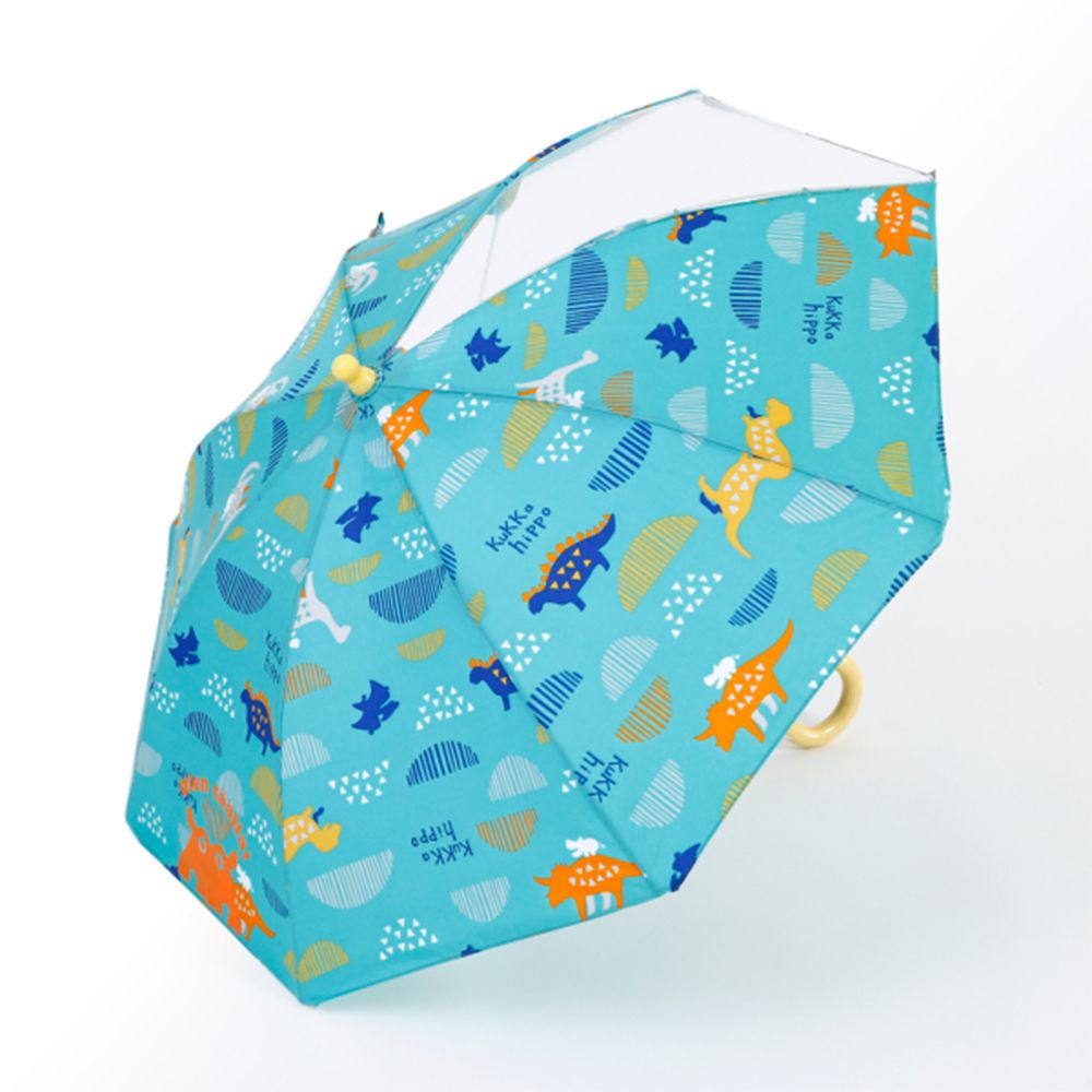 [新版]兒童單片透明直傘-恐龍世界