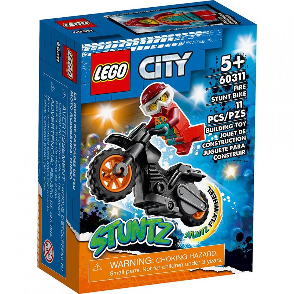 樂高 LEGO - 樂高積木 LEGO《 LT60311 》City 城市系列 - Fire Stunt Bike-11pcs