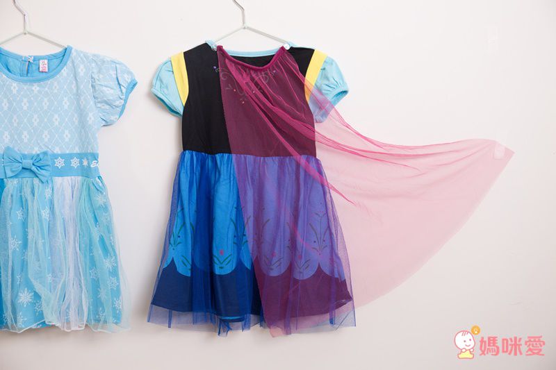 短袖造型公主裙-可愛牛仔