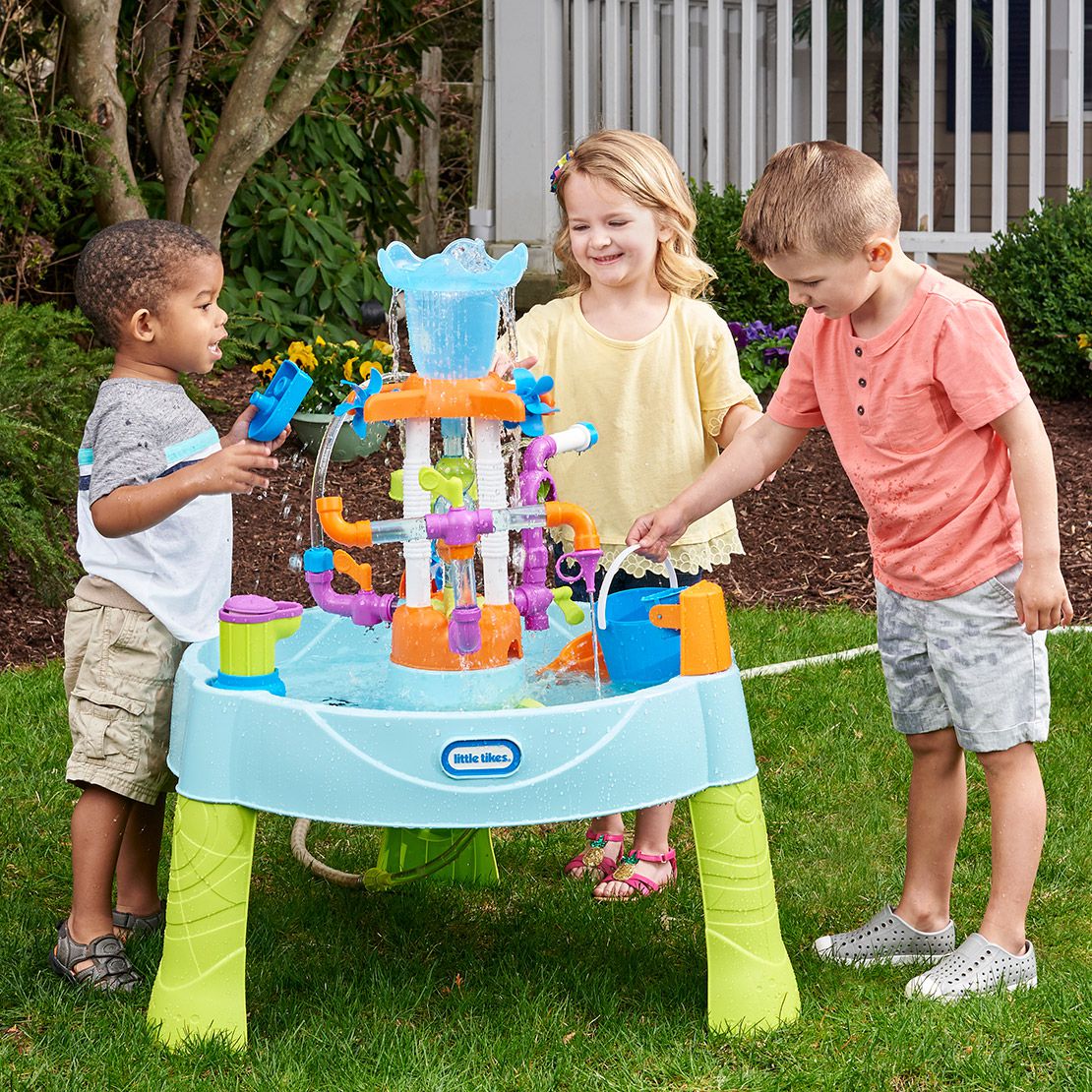美國 Little Tikes - 百變水管噴泉-新版