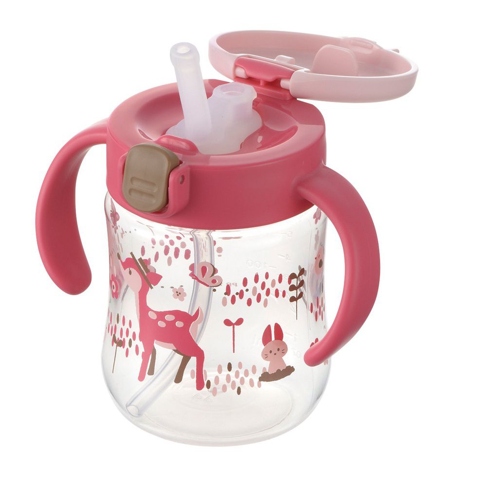 日本 Richell 利其爾 - 第三代 LC 兒童雙握把吸管水杯補充墊圈-2入/包