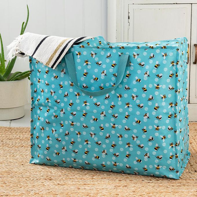 英國 Rex London - 衣物/棉被超大多功能防水環保收納袋/萬用袋-大黃蜂