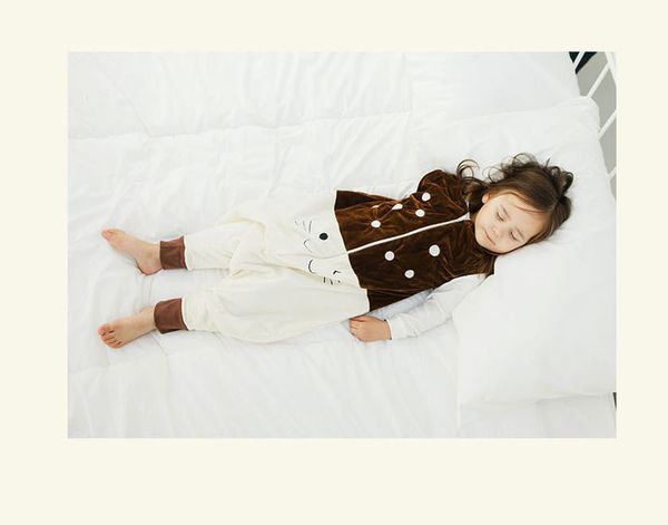 【JoyNa 法蘭絨分腿防踢睡袋】晚上不怕踢被