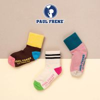 韓國 PAUL FRENZ - (3入組)韓製彈力中短筒襪-ELLEN