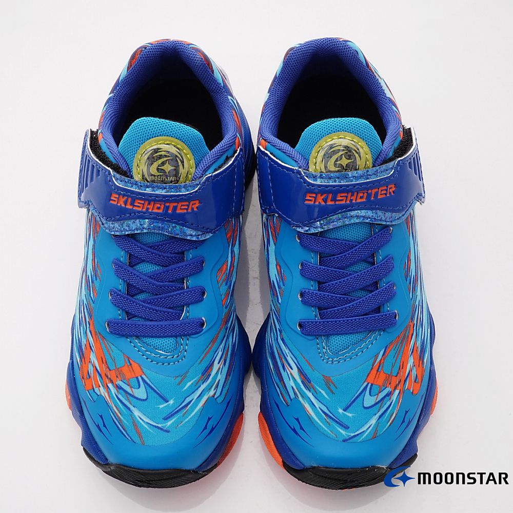 Moonstar日本月星 - 旋風系列-炫技者機能運動鞋(中大童款)-藍