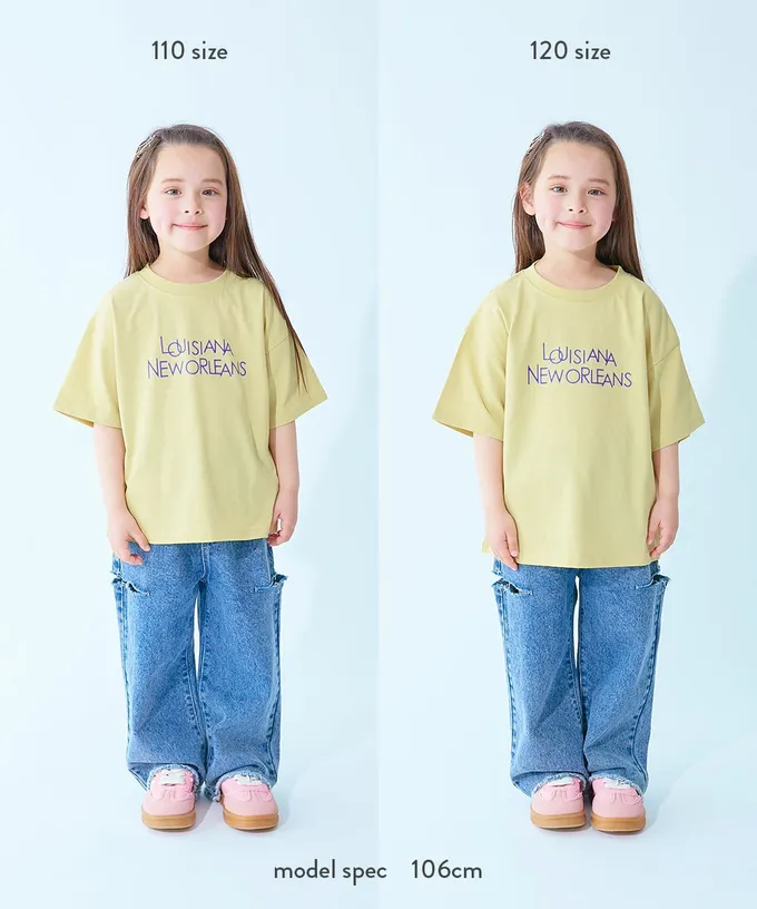 日本 devirock - 涼感速乾網眼 廓形短袖T恤-好多企鵝-灰藍