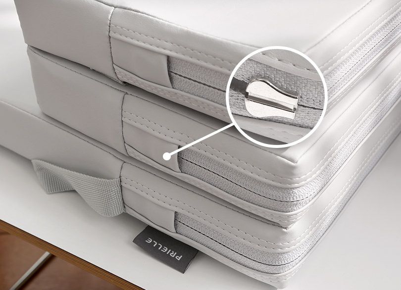 韓國 Prielle - 3段高度增高坐墊-粉紅 (35X35X4~12cm)