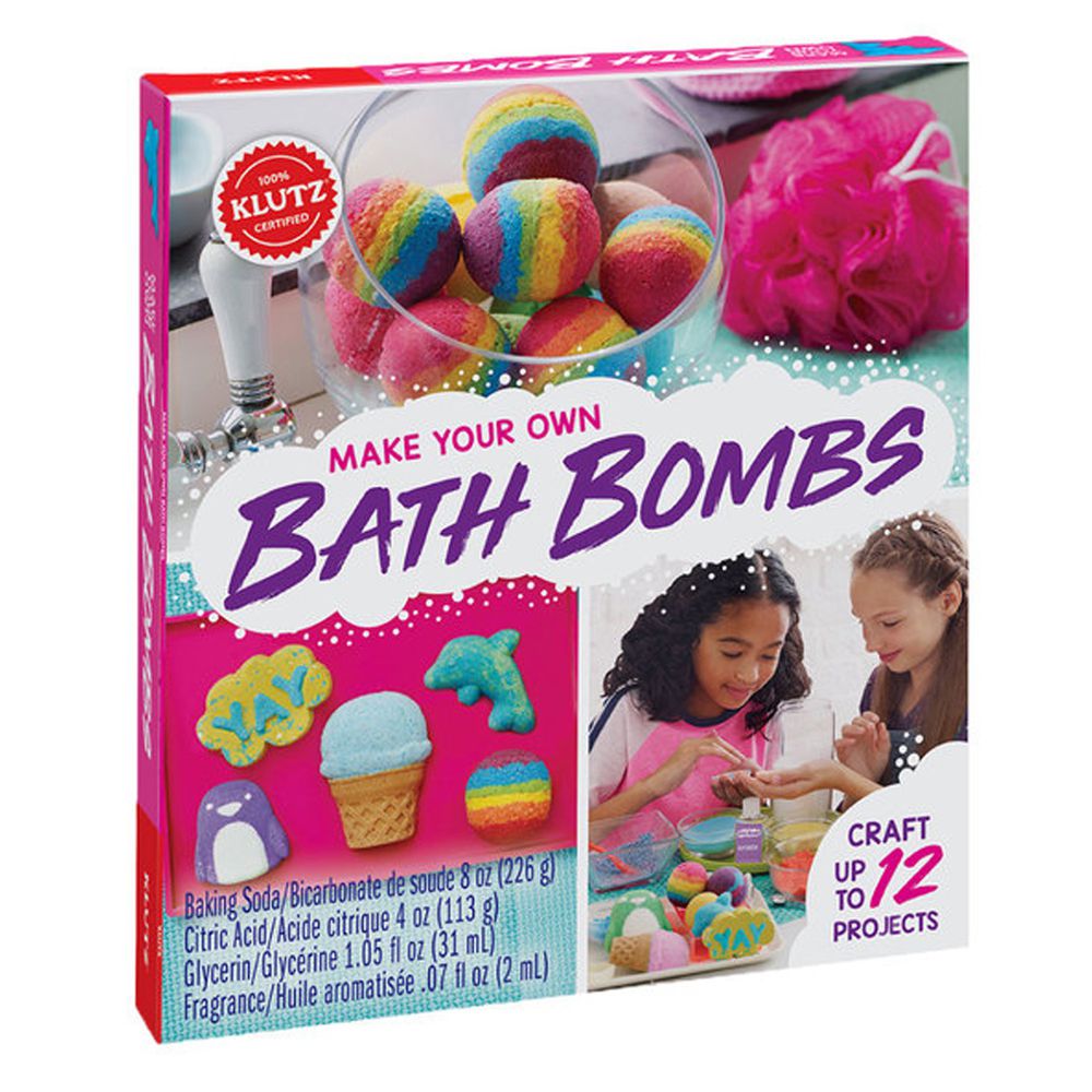 KLUTZ  我愛泡澡球 MAKE YOUR OWN BATH BOMBS