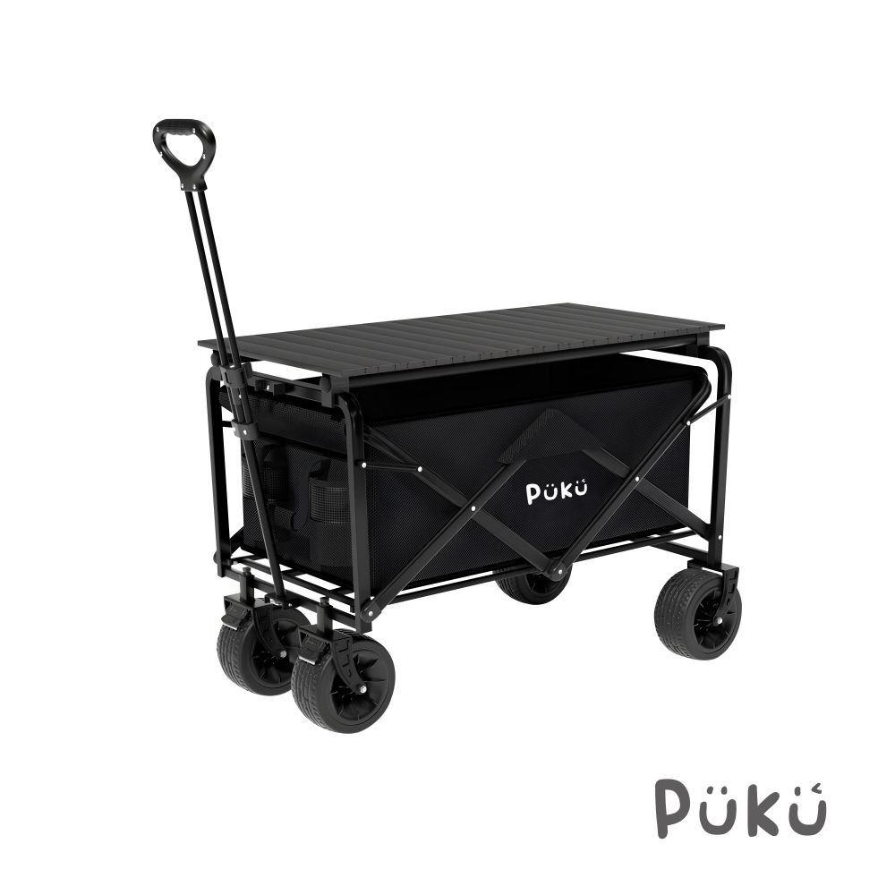 OUT露 蛋捲桌板雙煞拖車-酷黑