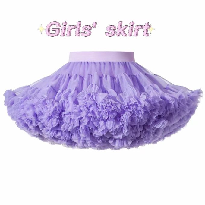 百搭蓬蓬柔軟多層加蓬網紗裙 澎澎裙 