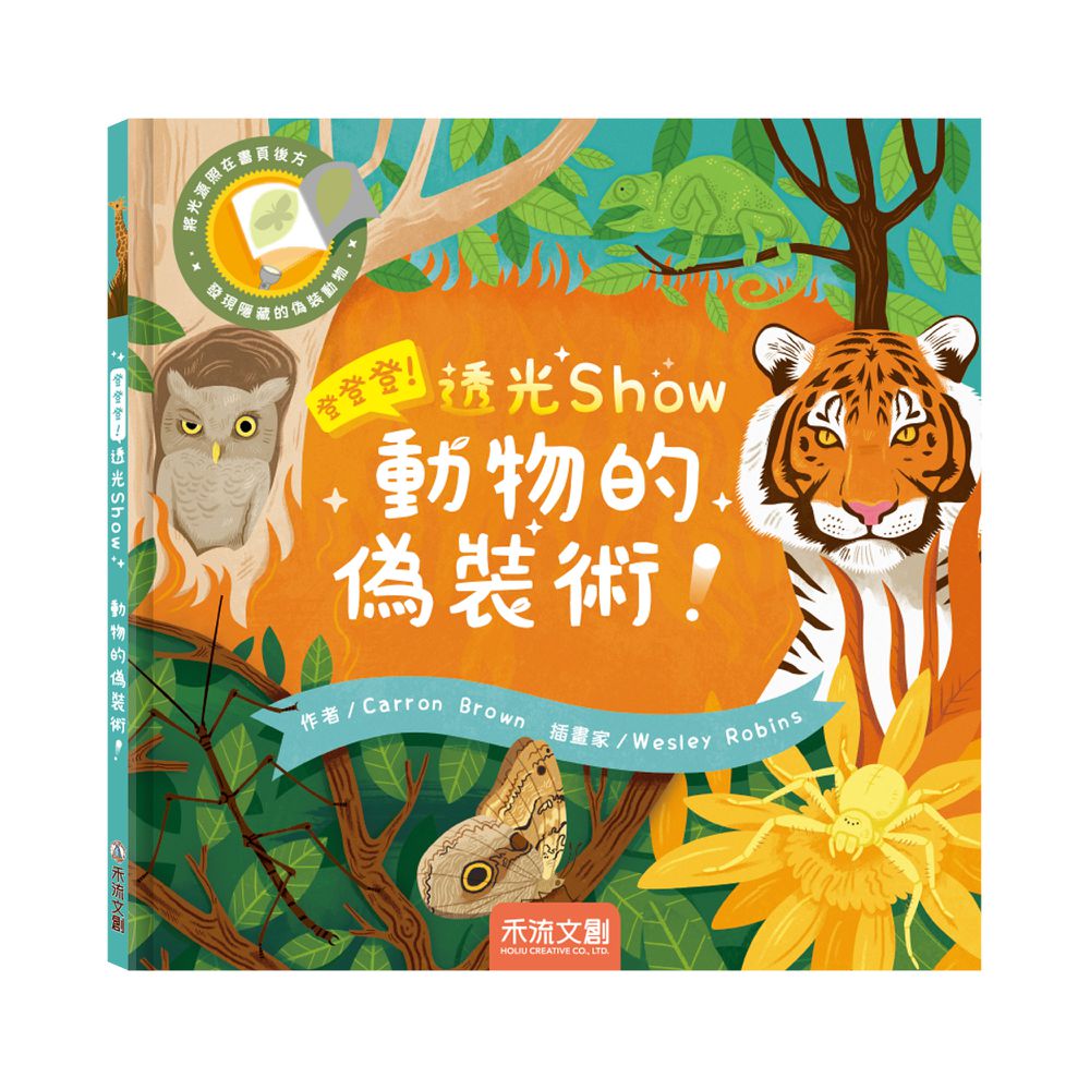 登登登！透光Show動物的偽裝術！