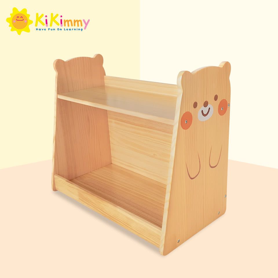 Kikimmy - 小熊原木收納架