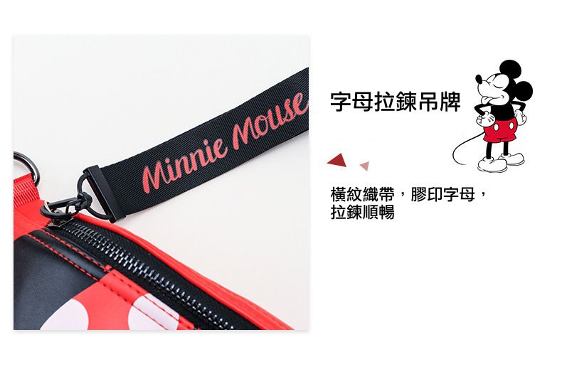 大頭單肩包-卡通人物奇奇-橘色