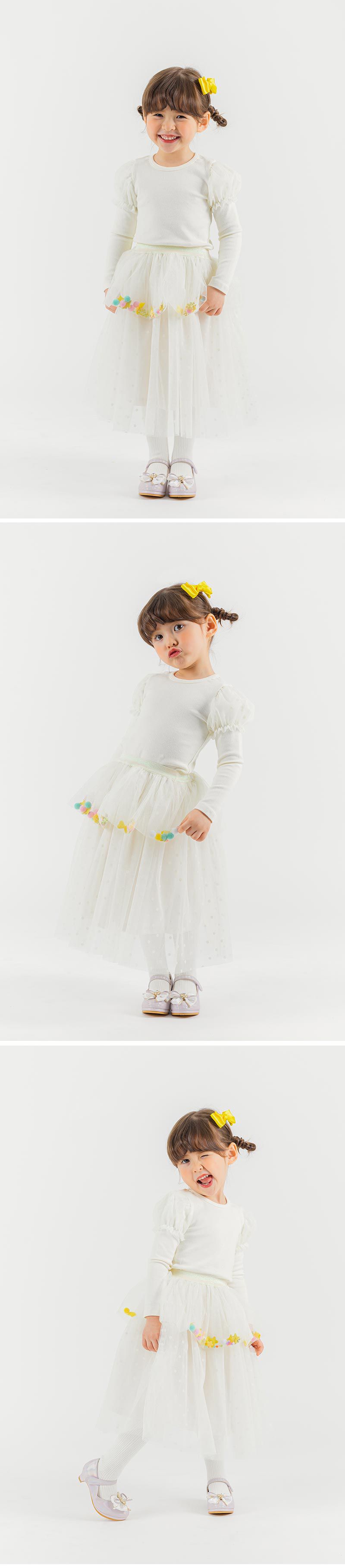 韓國 OZKIZ - 水晶緞帶蝴蝶結低跟皮鞋