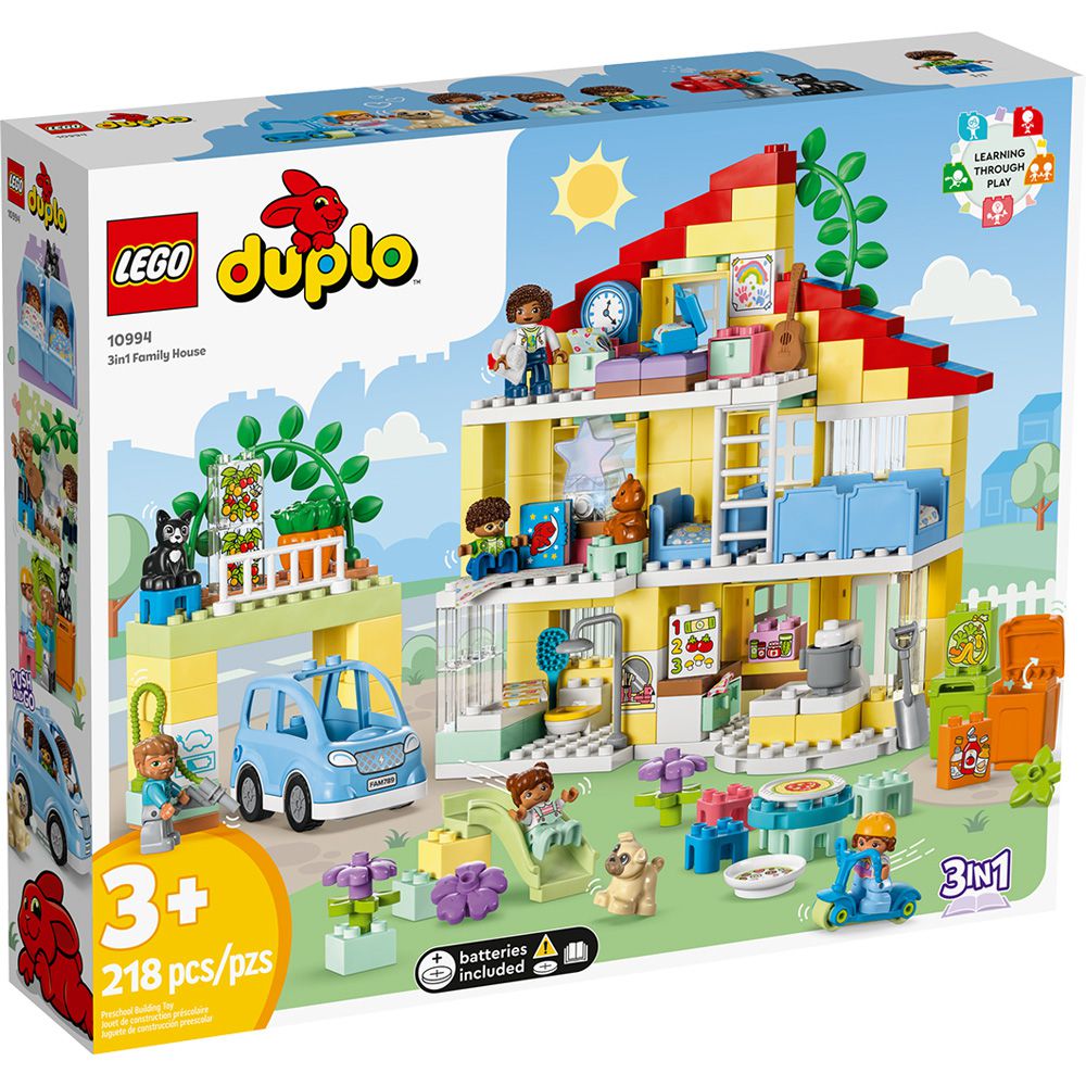 樂高 LEGO - 樂高積木 《 LT10994 》Duplo 得寶系列 - 三合一城市住家