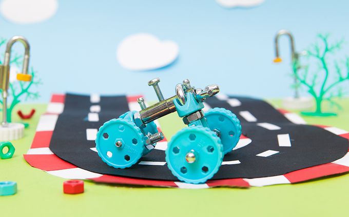 以色列 theOffBits - 機械積木-噴射機