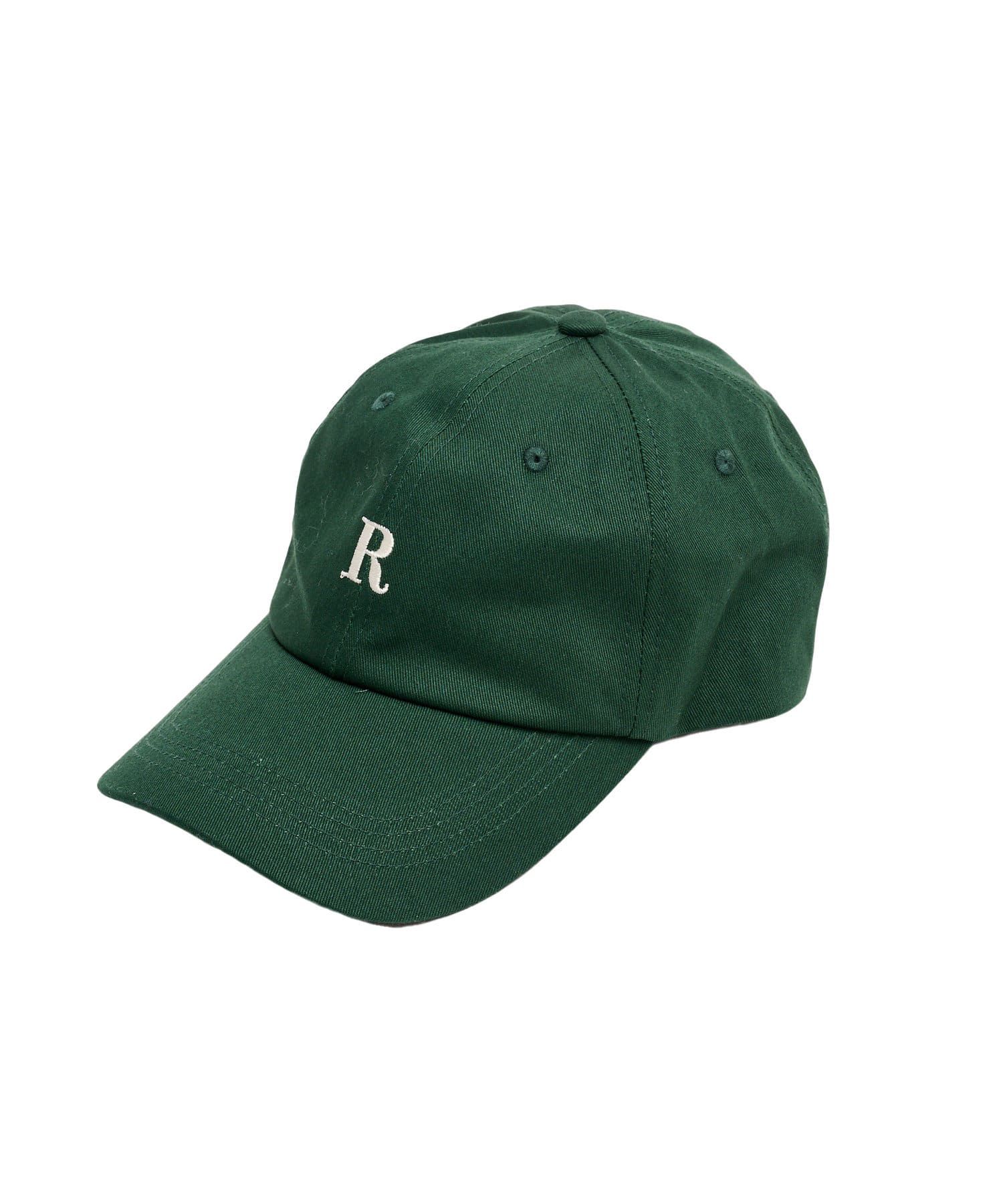 日本 Lattice - [日雜推薦] 美式刺繡休閒老帽-深藍x綠