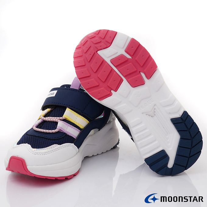 Moonstar日本月星 - 運動系列機能童鞋-MSCNC3265深藍(中大童)-運動鞋-深藍
