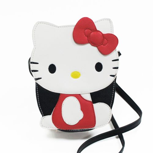 Hello Kitty 童趣造型斜背包/手機包/隨身包