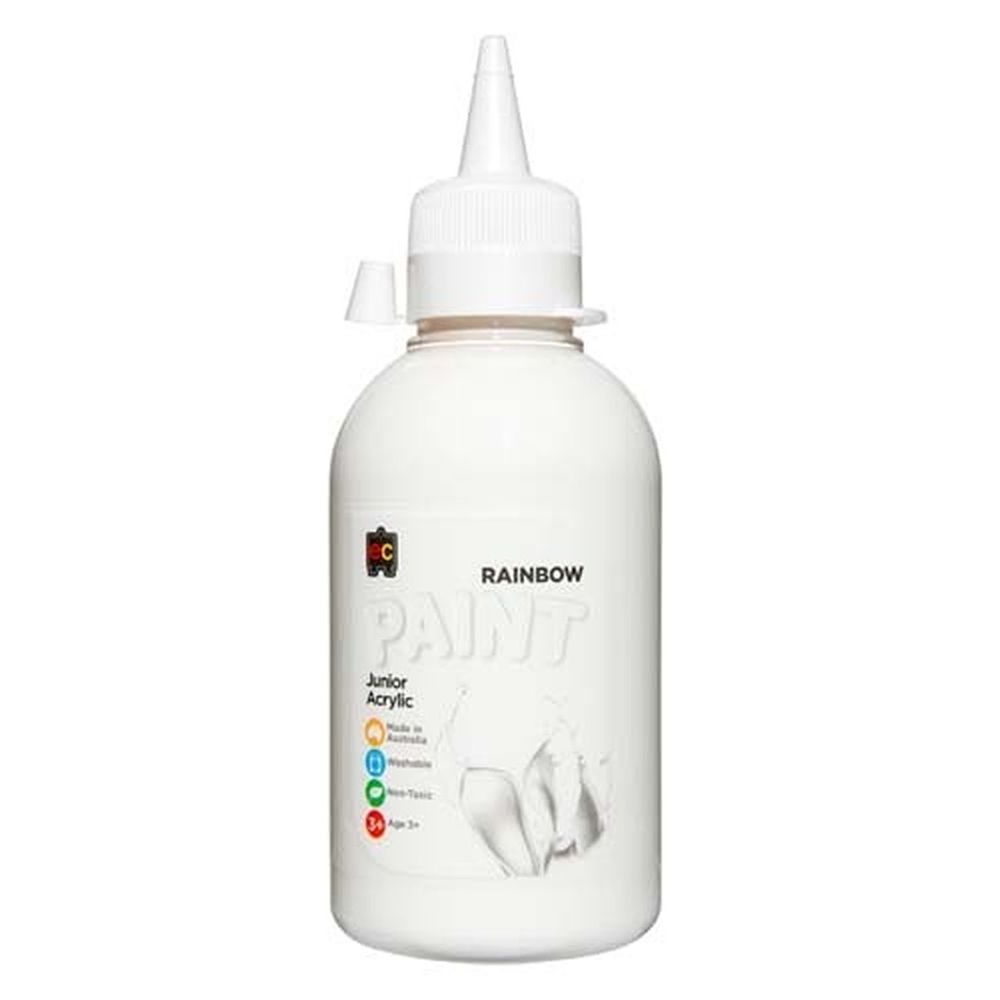 澳洲 EC - 彩虹顏料250ml-白