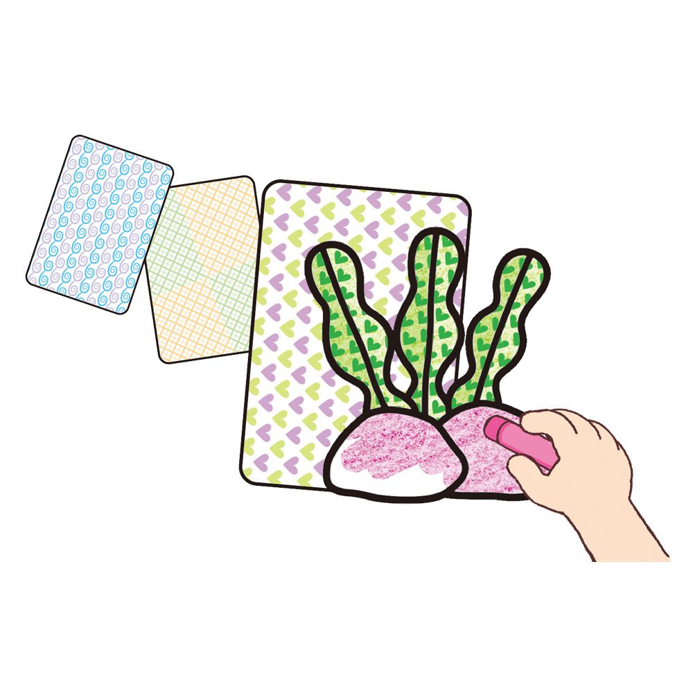 世一文化 - 帥氣王子的著色畫箱-(畫冊一本+12色粉蠟筆+6張拓印板+6色水彩+2個紙膠帶)