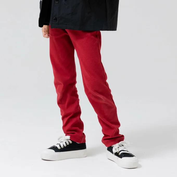 日本 Chil2 - 品牌熱銷 百搭彈力伸縮長褲-海軍藍