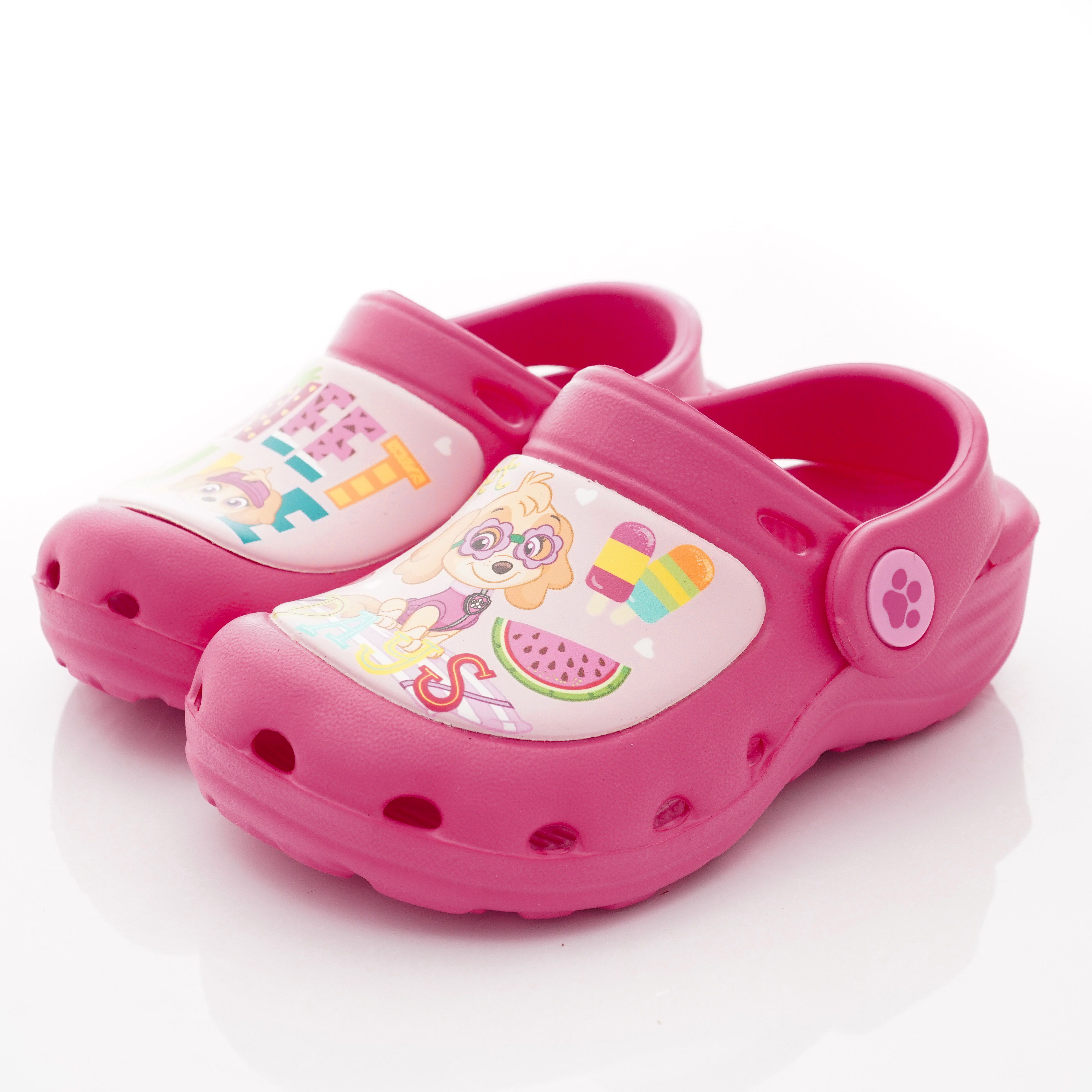 汪汪隊立大功 - 超輕量護趾涼鞋款(中小童段)-桃