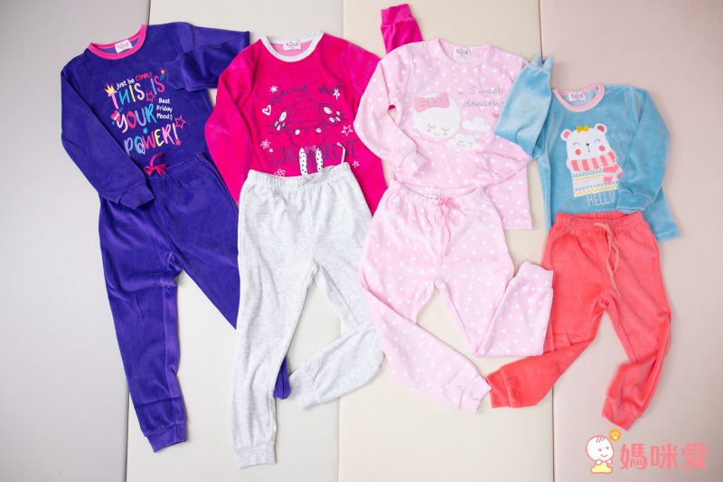 西班牙 KLINS 柔絨套裝 · 輕柔睡袍親子裝